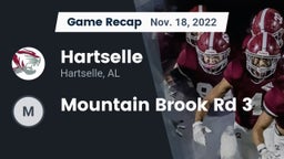 Recap: Hartselle  vs. Mountain Brook Rd 3 2022