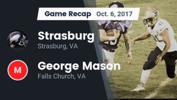 Recap: Strasburg  vs. George Mason  2017