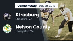 Recap: Strasburg  vs. Nelson County  2017