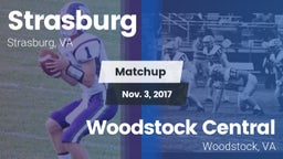 Matchup: Strasburg High vs. Woodstock Central  2017