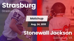 Matchup: Strasburg High vs. Stonewall Jackson  2018