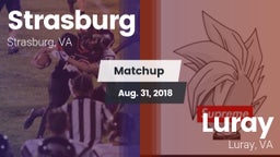 Matchup: Strasburg High vs. Luray  2018