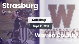 Matchup: Strasburg High vs. Warren County 2018