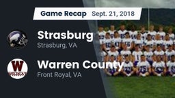 Recap: Strasburg  vs. Warren County 2018