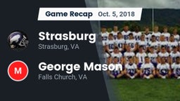 Recap: Strasburg  vs. George Mason  2018