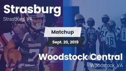 Matchup: Strasburg High vs. Woodstock Central  2019
