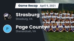 Recap: Strasburg  vs. Page County  2021