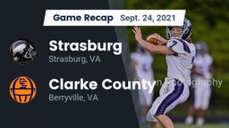 Recap: Strasburg  vs. Clarke County  2021