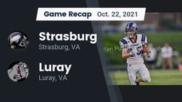 Recap: Strasburg  vs. Luray  2021