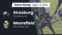 Recap: Strasburg  vs. Moorefield  2022