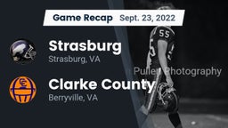 Recap: Strasburg  vs. Clarke County  2022