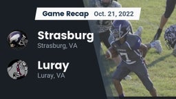 Recap: Strasburg  vs. Luray  2022