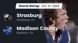 Recap: Strasburg  vs. Madison County  2023
