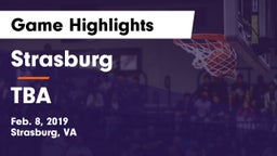 Strasburg  vs TBA Game Highlights - Feb. 8, 2019