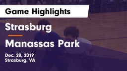 Strasburg  vs Manassas Park  Game Highlights - Dec. 28, 2019