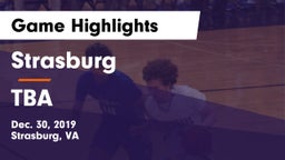 Strasburg  vs TBA Game Highlights - Dec. 30, 2019