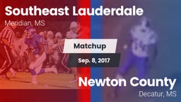 Matchup: Southeast vs. Newton County  2017