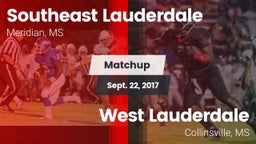 Matchup: Southeast vs. West Lauderdale  2017