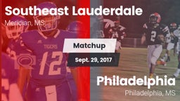 Matchup: Southeast vs. Philadelphia  2017
