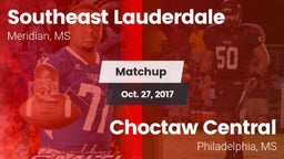 Matchup: Southeast vs. Choctaw Central  2017