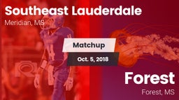 Matchup: Southeast vs. Forest  2018