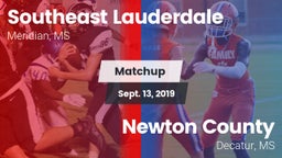 Matchup: Southeast vs. Newton County  2019