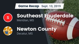 Recap: Southeast Lauderdale  vs. Newton County  2019