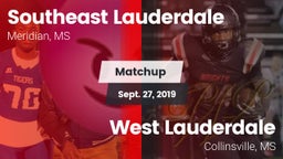 Matchup: Southeast vs. West Lauderdale  2019