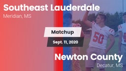 Matchup: Southeast Lauderdale vs. Newton County  2020