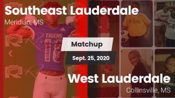 Matchup: Southeast Lauderdale vs. West Lauderdale  2020