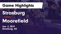 Strasburg  vs Moorefield  Game Highlights - Jan. 2, 2019