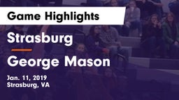 Strasburg  vs George Mason  Game Highlights - Jan. 11, 2019