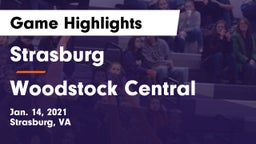 Strasburg  vs Woodstock Central  Game Highlights - Jan. 14, 2021