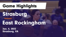 Strasburg  vs East Rockingham  Game Highlights - Jan. 4, 2022