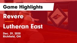 Revere  vs Lutheran East  Game Highlights - Dec. 29, 2020