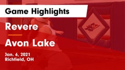 Revere  vs Avon Lake  Game Highlights - Jan. 6, 2021