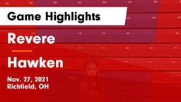Revere  vs Hawken  Game Highlights - Nov. 27, 2021