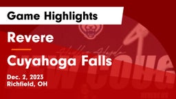 Revere  vs Cuyahoga Falls  Game Highlights - Dec. 2, 2023