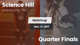 Matchup: Science Hill High vs. Quarter Finals 2017