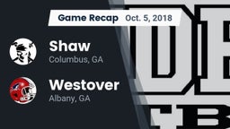 Recap: Shaw  vs. Westover  2018