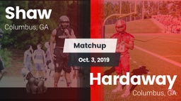 Matchup: Shaw  vs. Hardaway  2019