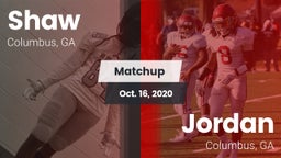Matchup: Shaw  vs. Jordan  2020