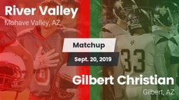 Matchup: River Valley High vs. Gilbert Christian  2019