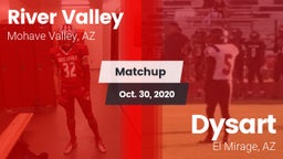 Matchup: River Valley High vs. Dysart  2020