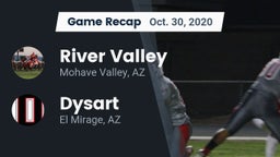 Recap: River Valley  vs. Dysart  2020
