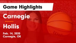 Carnegie  vs Hollis  Game Highlights - Feb. 14, 2020