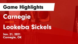 Carnegie  vs Lookeba Sickels Game Highlights - Jan. 21, 2021