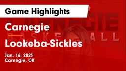 Carnegie  vs Lookeba-Sickles  Game Highlights - Jan. 16, 2023