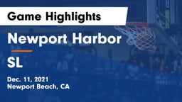 Newport Harbor  vs SL Game Highlights - Dec. 11, 2021