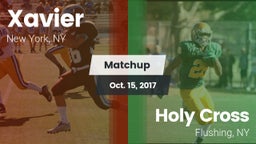 Matchup: Xavier  vs. Holy Cross  2017
